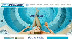 Desktop Screenshot of duralpoolshop.com.au